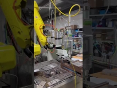 Bizim yüksek hassasiyetli entegre dönen aktüatör lazer kesme makinesinde kullanılan